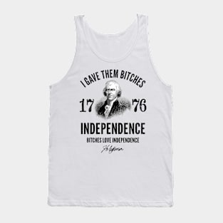 Independence 1776, I gave them independence Unisex Tank Top